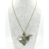 Steampunk heart pendant