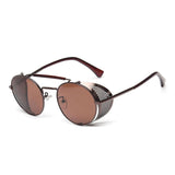 Quinn: Metal-shield Sunglasses
