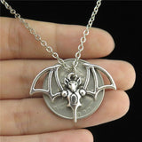 Silver Bat Pendant