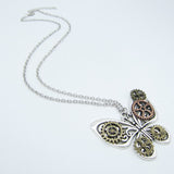 "Violet" Steampunk Butterfly Pendant