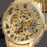 The Alchemist: Luxury Men's Skeleton Watch