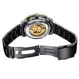 The Adventurer:  Steampunk Skeleton Watch