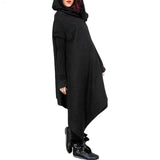 Asymmetrical Zippered Women's Hoodie