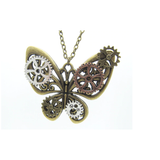 "Violet" Steampunk Butterfly Pendant