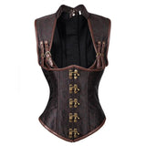 Gillian: High-collared corset