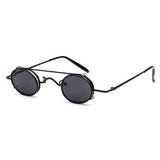 Alain:  Mini Clip-on-look Steampunk Shades