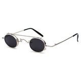 Alain:  Mini Clip-on-look Steampunk Shades