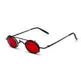 Alain:  Mini Clip-on-look Steampunk Shades