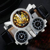 The Time Traveler:  Multi-face Steampunk watch