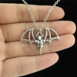 Silver Bat Pendant