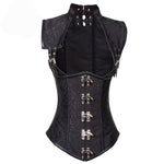 Gillian: High-collared corset