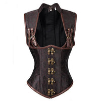 Gillian: High-collared corset