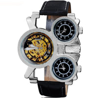 The Time Traveler:  Multi-face Steampunk watch