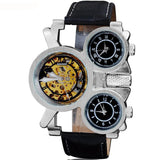 The Time Traveler:  Multi-face Steampunk watch