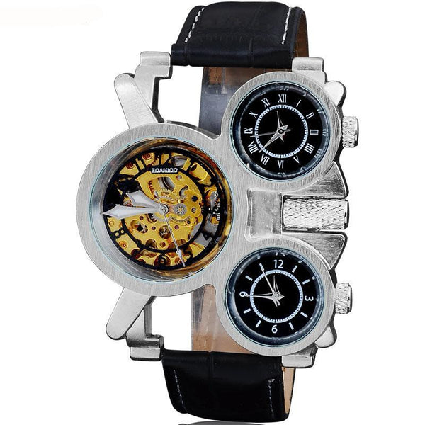 The Time Traveler: Multi-face Steampunk watch – SteampunkStyle