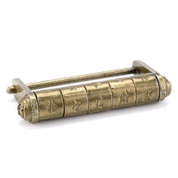 Vintage Brass Combination Lock